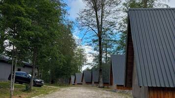 Bungalow, pemandangan gunung | Halaman properti