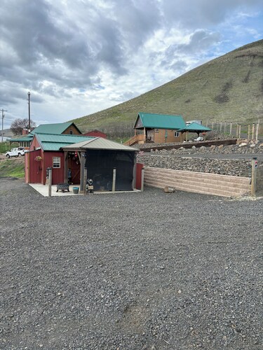 Bear Country Tiny House in Lenore on the river