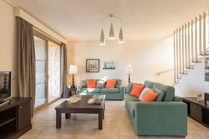 TV, DVD player, stereo - Villa Isyron, Divine Sea Views, Private Pool, Spacious Furnished Terrace, Corfu (Corfu)