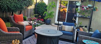 Garden Retreat - 2BR Home with Gym, Massage Chair, Tesla Charger