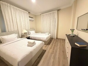3 bedrooms, iron/ironing board, free WiFi, bed sheets - VESTA  - Luxury APT - 3BR - South Teseen (II) (New Cairo City)