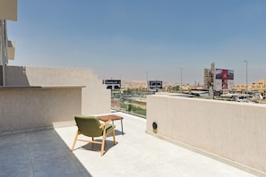 Terrace/patio - VESTA  - Luxury APT - 2BR - Zayed City (II) (Sheikh Zayed City)