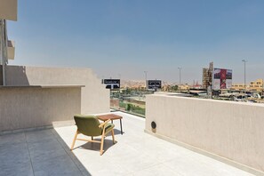 Terrace/patio - VESTA  - Luxury APT - 2BR - Zayed City (I) (Sheikh Zayed City)