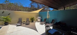 Outdoor dining - House of Dreams / Casa de los Suenos,  5 minutes from Playa del Coco. (Guanacaste Province)