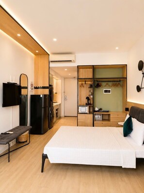 1 Schlafzimmer, Bügeleisen/Bügelbrett, WLAN