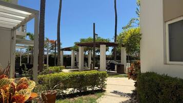 Overnatningsstedets område