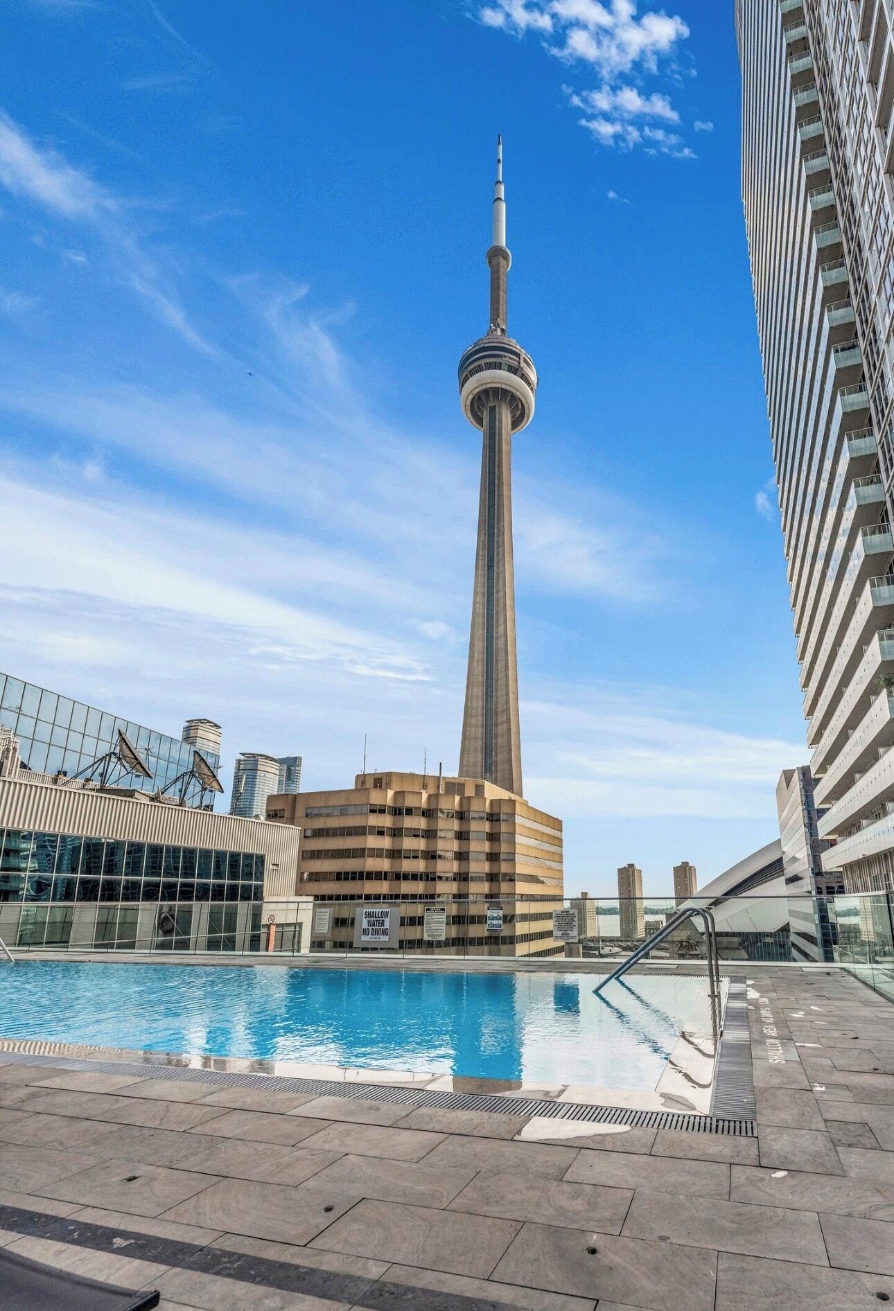 Seasonal outdoor pool