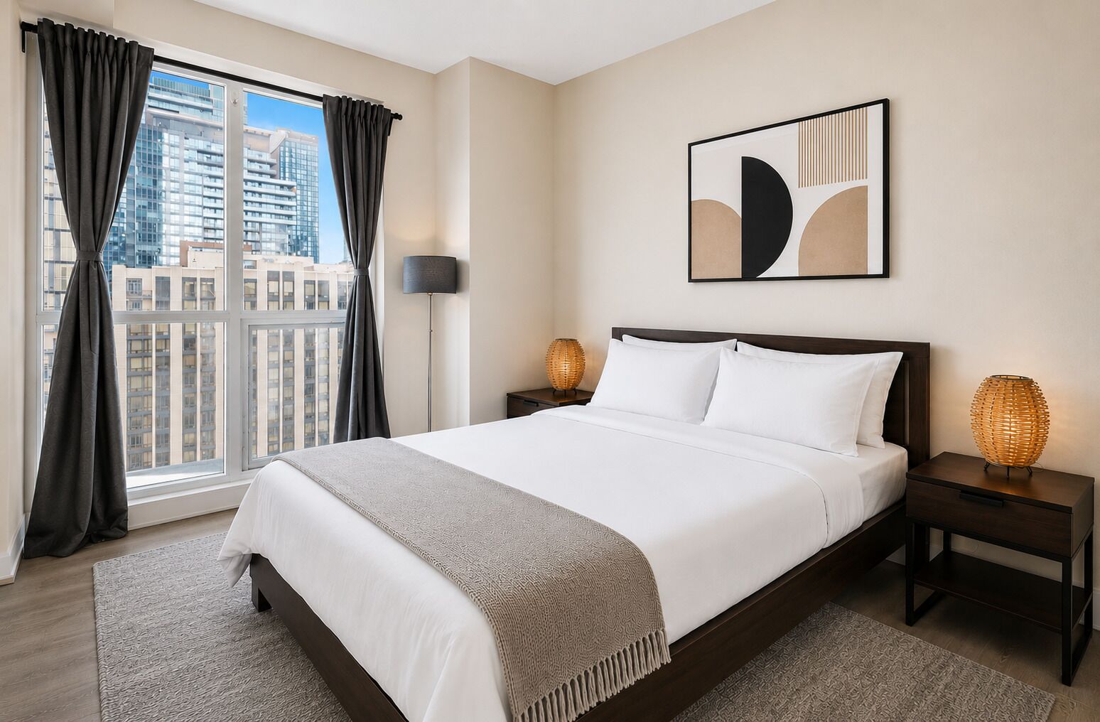Deluxe Apartment, City View | In-room safe, soundproofing, iron/ironing board, free WiFi