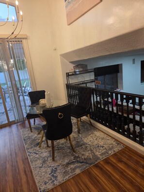 Dining - Mini Mansion with 5-bedroom, Jacuzzi, pool, basketball court welcoming Chandler (Chandler)