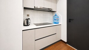 Apartamento superluxo, 3 quartos, vista para a cidade, na torre | Cozinha privada