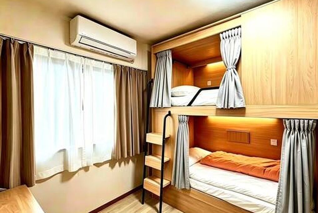 Hypo-allergenic bedding, desk, laptop workspace, free WiFi
