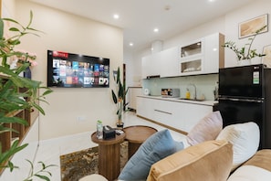 Standard-Apartment, Stadtblick | Eigene Küche