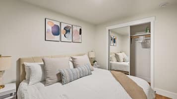 2 chambres, fer et planche à repasser, lit parapluie, Wi-Fi gratuit