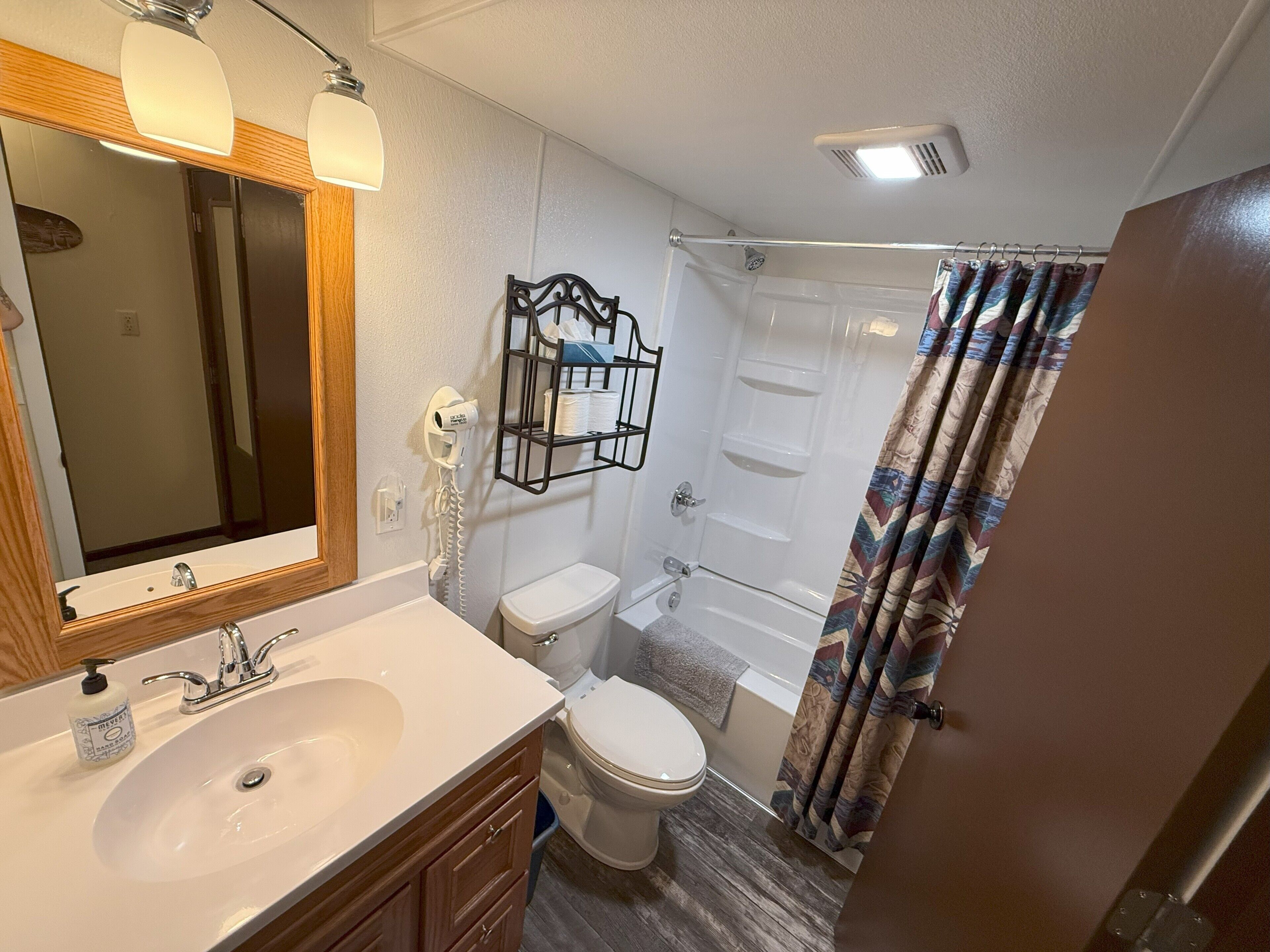 Towels, soap, toilet paper