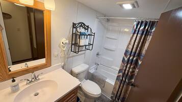 Towels, soap, toilet paper