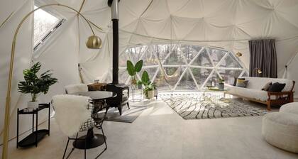 Architect-Designed Dome on Private 7-Acre Retreat