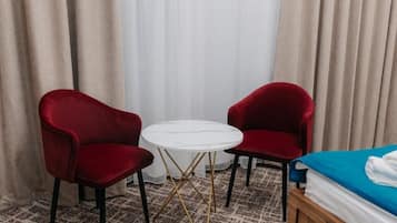 Kolmen hengen perhehuone | Sisätilat