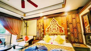 Deluxe Double Room, Pool View | In-room safe, free WiFi