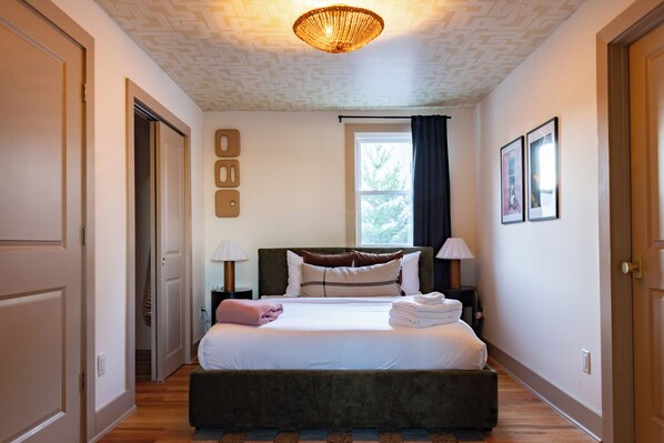 5 chambres, fer et planche à repasser, Wi-Fi, literie fournie