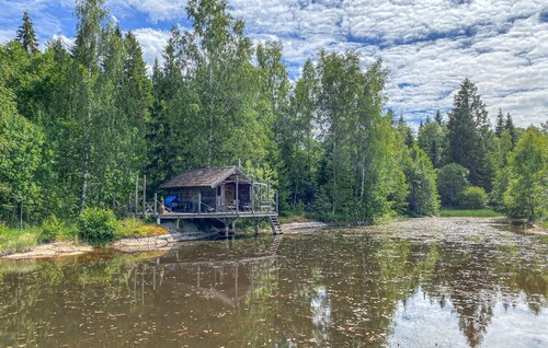 Amazing home in Aneby with sauna