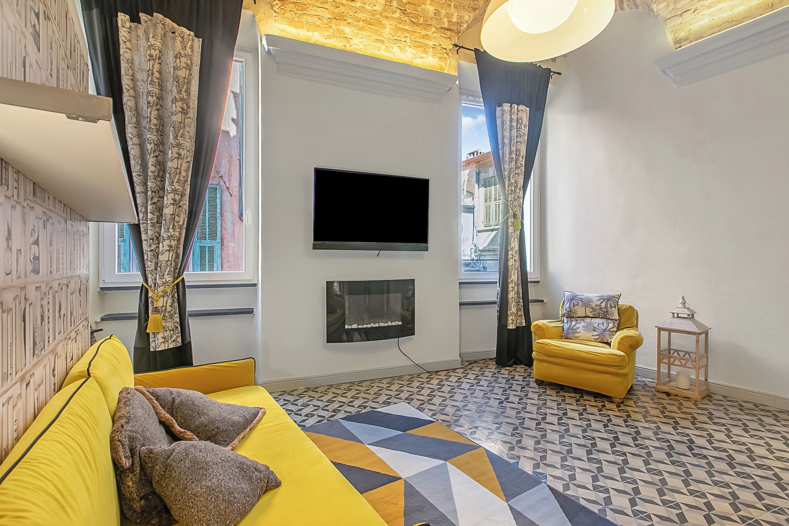 Standard-Apartment, 1 Schlafzimmer, Mikrowelle (La Meraviglia Del Centro Storico AC &) | Wohnbereich