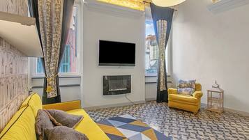 Standard-Apartment, 1 Schlafzimmer, Mikrowelle (La Meraviglia Del Centro Storico AC &) | Wohnbereich