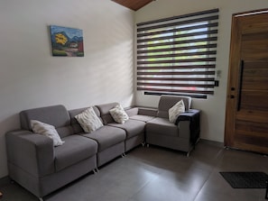 Living area - New cozy private home near all beaches (Uvita)