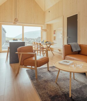 Living area - The Lakehouse (Miðvágur)
