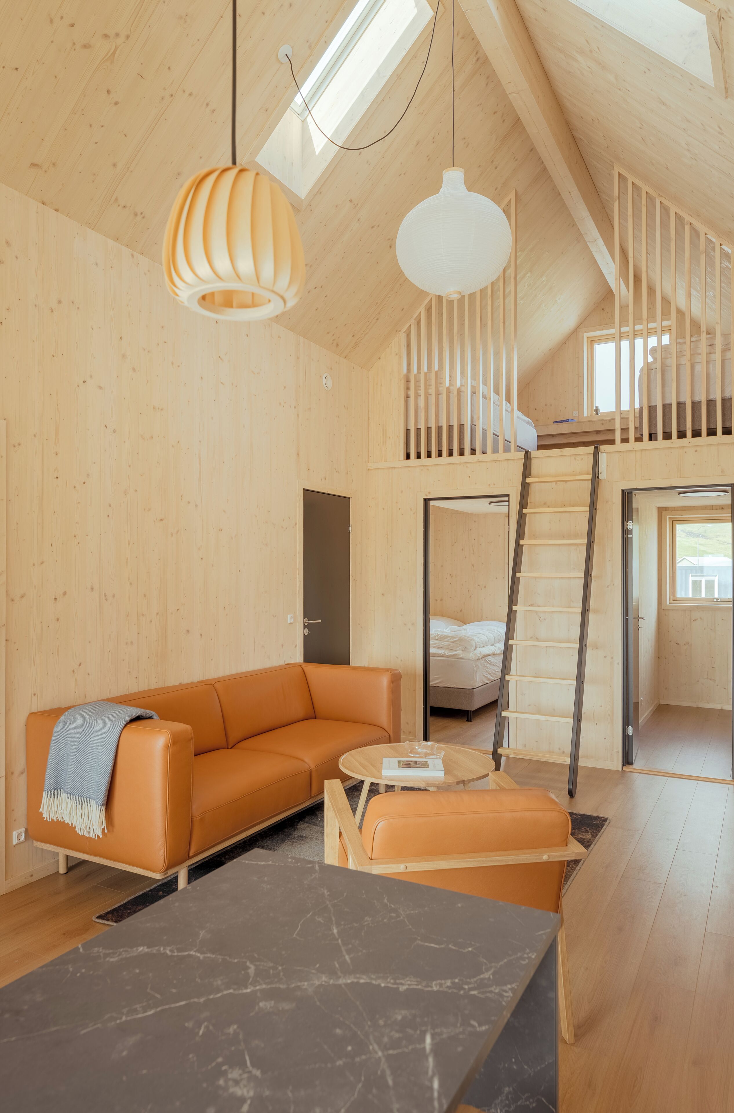 Cottage Comfort, pemandangan gunung | Interior