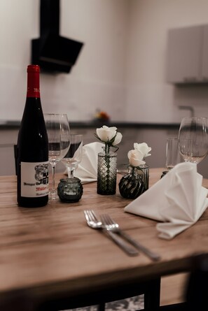 Food and drink - Isenach Apartment – Quiet Location in Hardenburg (Bad Dürkheim)