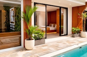 Habitación Deluxe | Terraza o patio