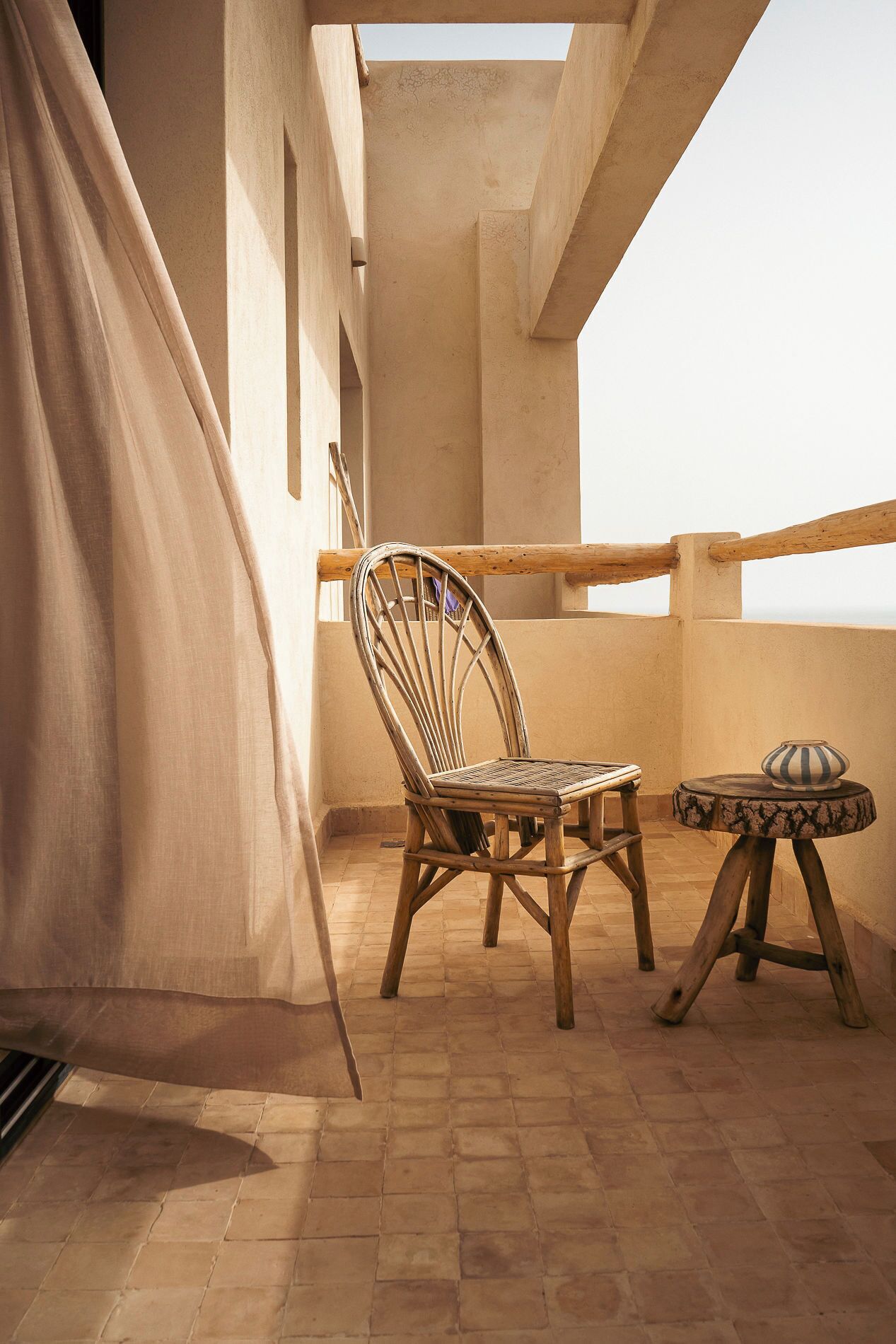 Deluxe Double or Twin Room, Beach View | Terrace/patio