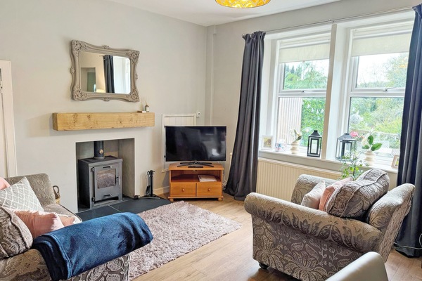 Living room/dining room | Leaderfoot Cottage, Leaderfoot