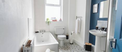 Towels, soap