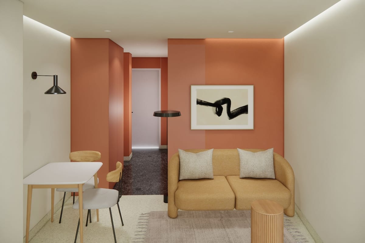 Grid Alcove | Living area