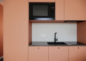 Refrigerador y microondas 