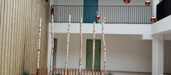 New apartment in a luxury residence on the waterfront of Lake Carcans.