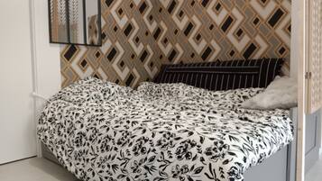 2 chambres, draps fournis
