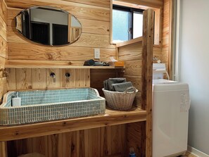 Bathroom - Japanese modern style whole house rental in Aso   / Aso City Kumamoto (Aso City)