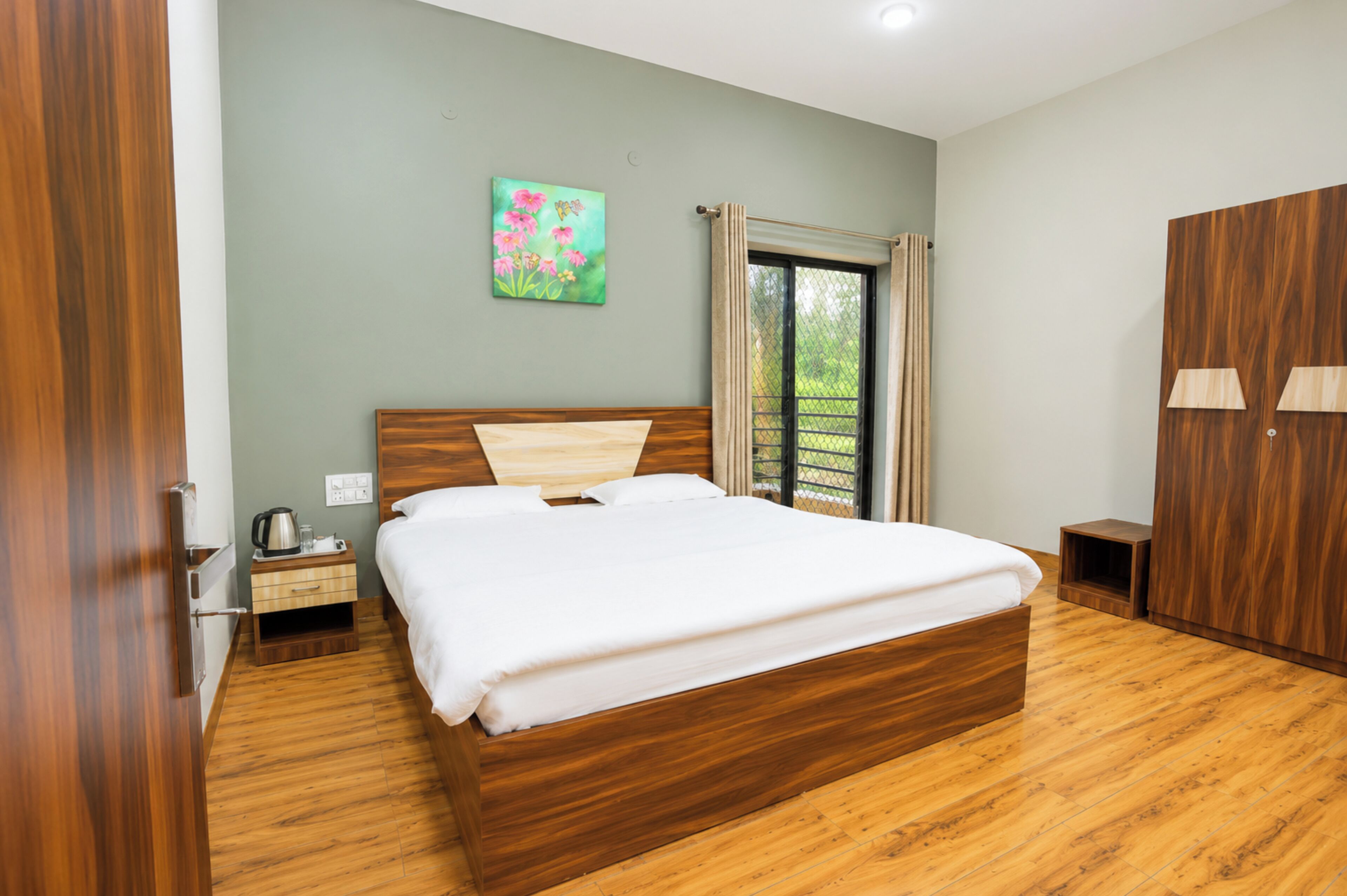 Chambre Double Supérieure, balcon | Vue de la chambre