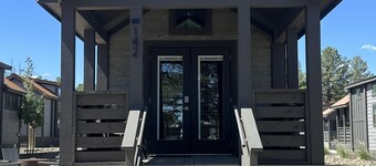 Cypress Cabin - Spacious floor plan with modern look, full kitchen, separate bedroom, and upstairs loft