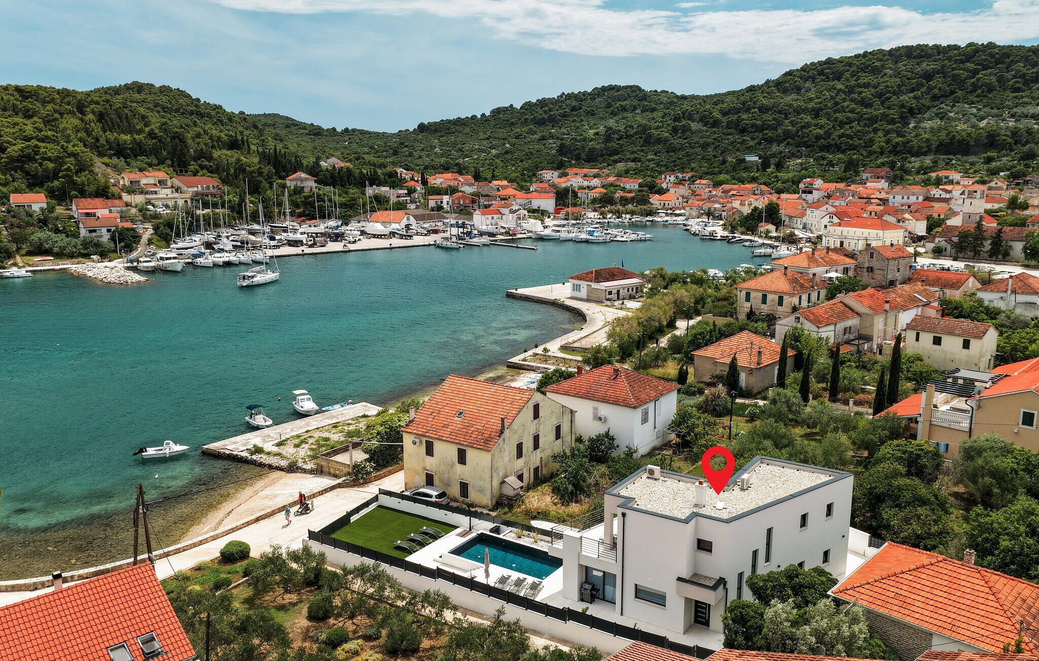 Aerial view