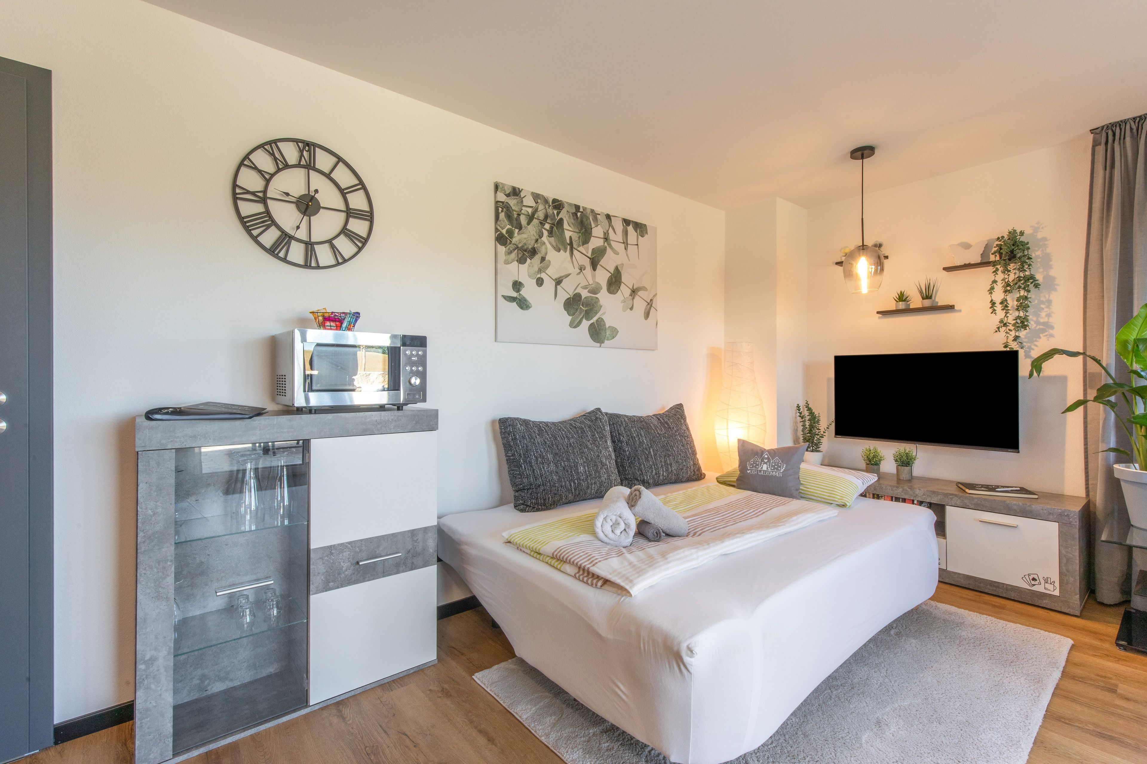 1 chambre, fer et planche à repasser, Wi-Fi, literie fournie