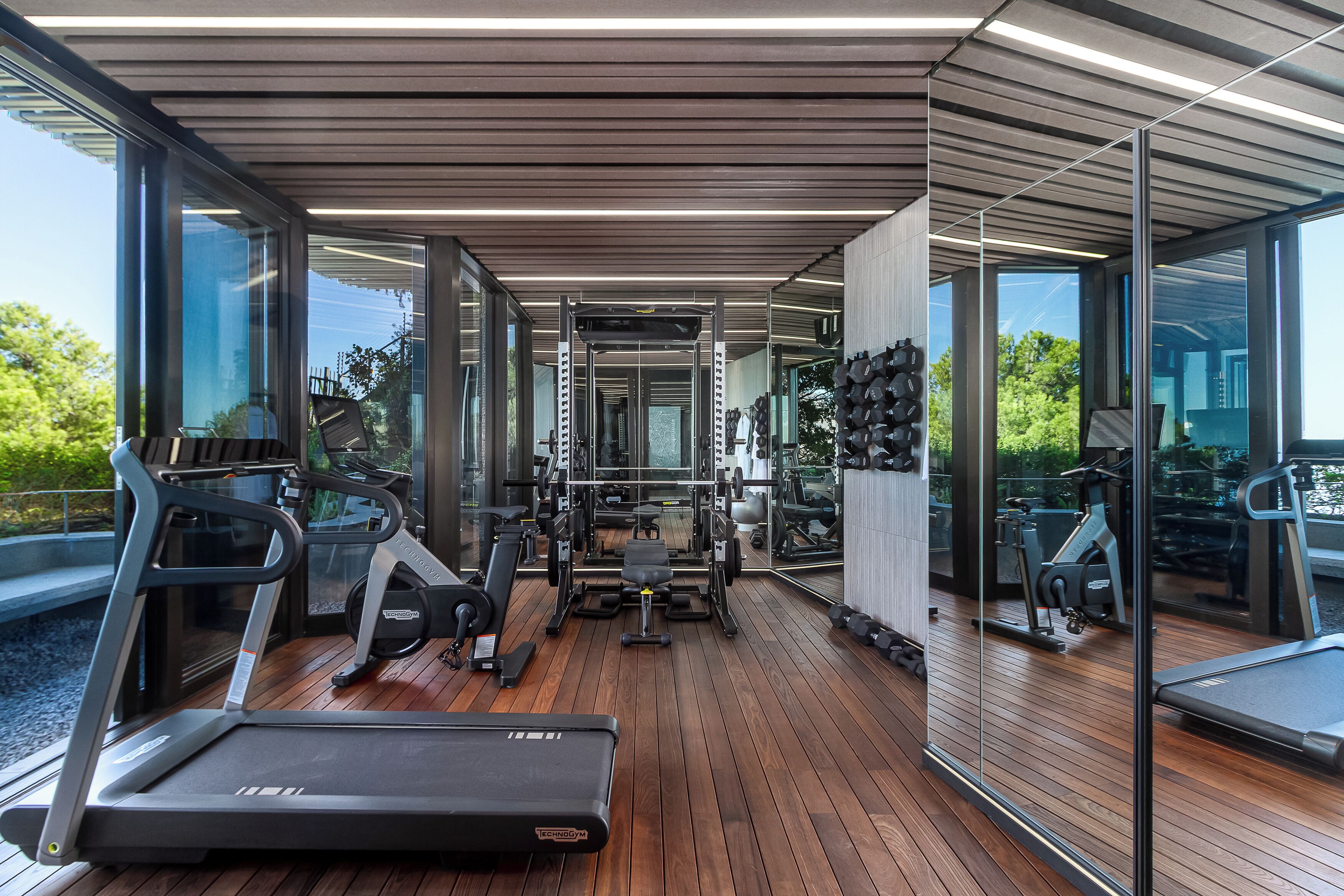 Fitnessbereich
