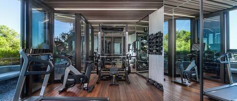 Fitnessbereich
