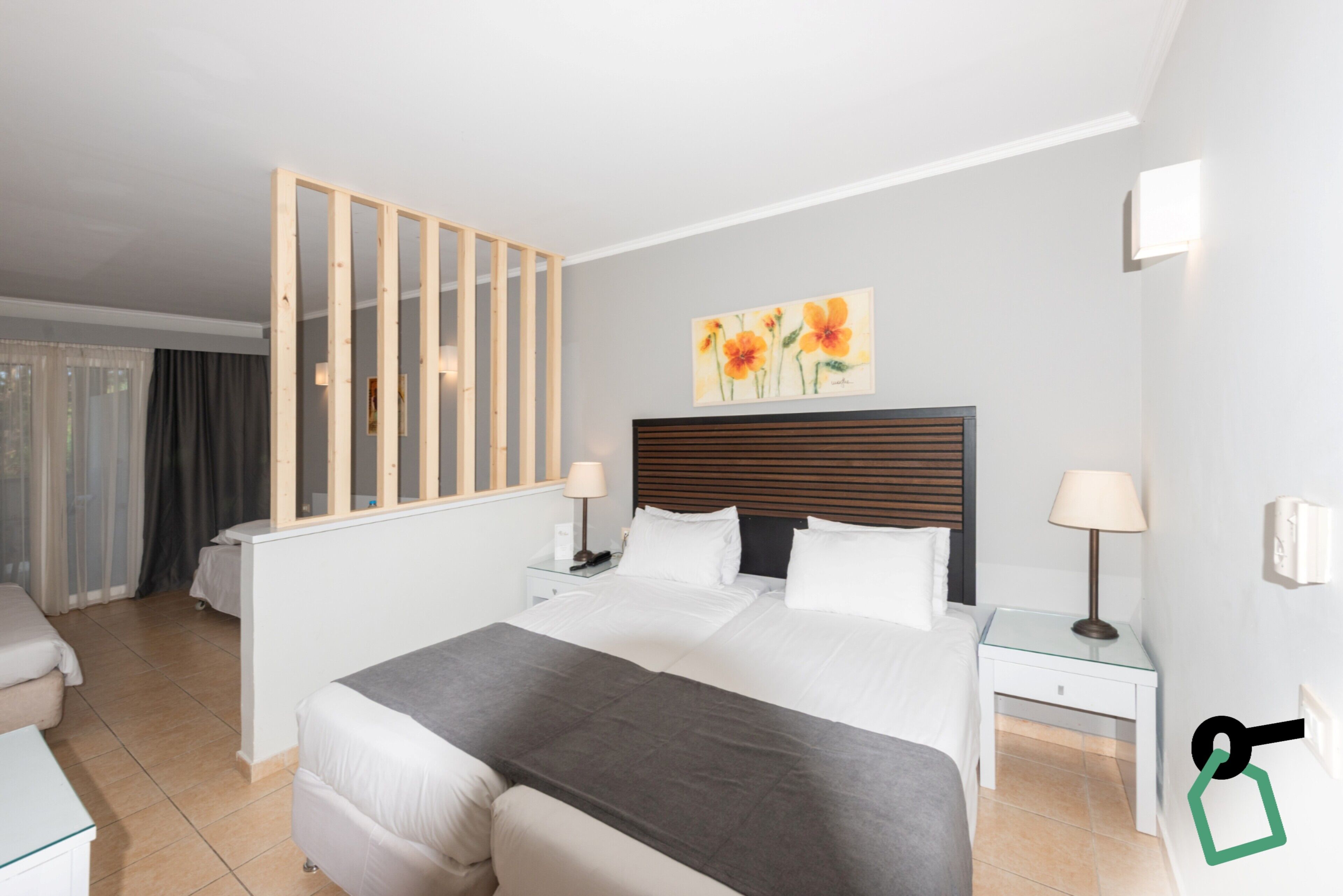 Double or Twin Room, Balcony, Mountain View