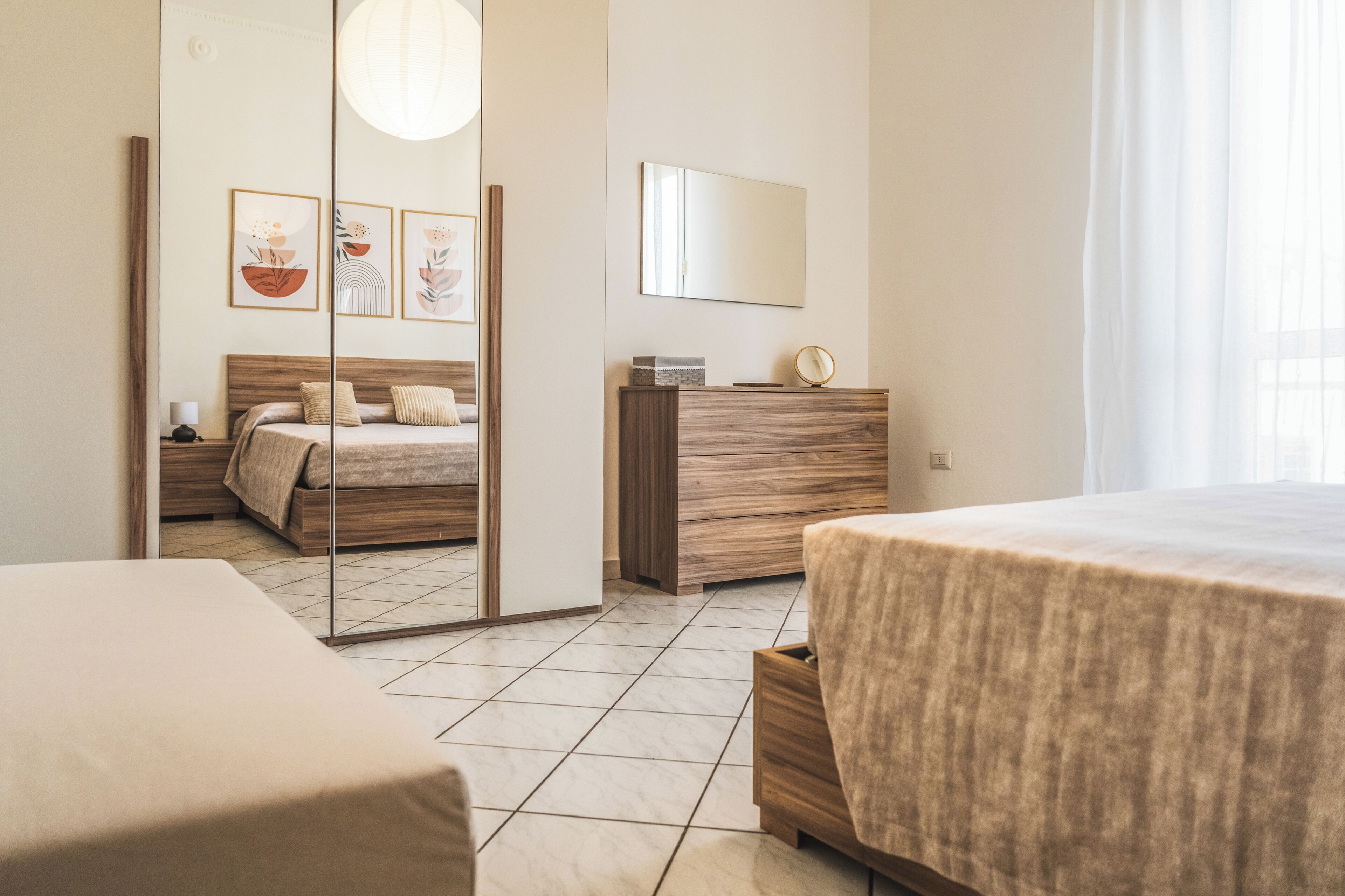 Appartement, 2 slaapkamers, balkon | Een strijkplank/strijkijzer, gratis wifi