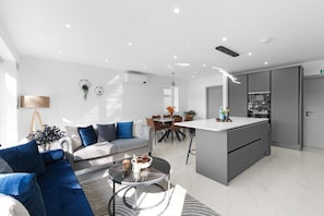 Familienhaus, Terrasse | Innenbereich