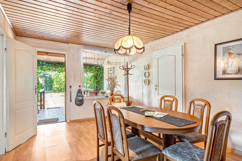 Ferienhaus 'Bungalow an der Havel' mit privater Terrasse und Garten