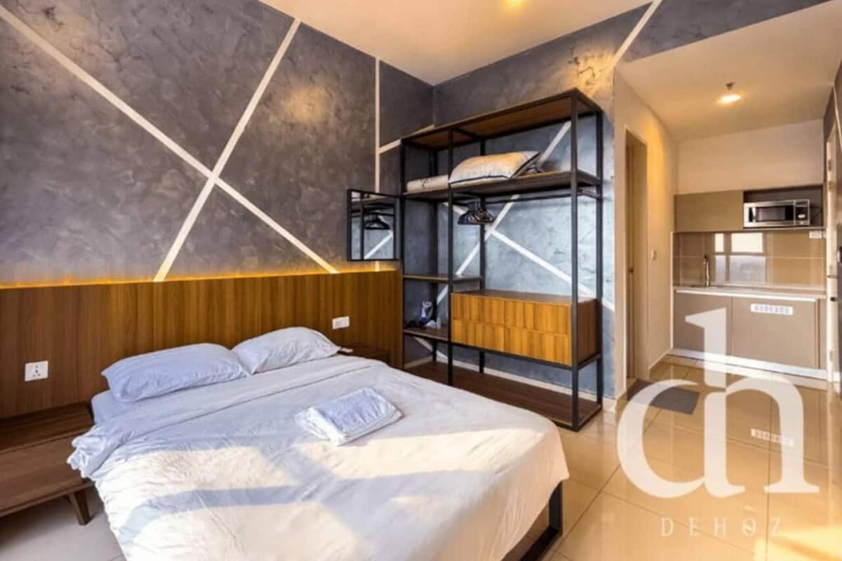 Lägenhet Deluxe - 2 sovrum (2 Bathrooms) | Strykjärn/strykbräda och gratis wi-fi
